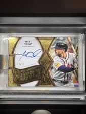 2025 Topps Five Star Preeminent Power Autographs Matt Olson #PEP-MO card
