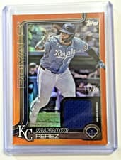 2025 Topps Real One Relics Salvador Perez #508 card