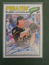 2026 Topps Heritage Real One Autographs Bubba Chandler #ROA-BC card