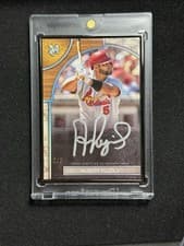 2025 Topps Museum Collection Museum Framed Autographs Albert Pujols #FMA-AP card