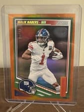 2025 Score Showtime Malik Nabers #10 card