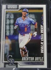 2026 Topps Walk This Way Brenton Doyle #164 card