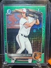 2025 Bowman Draft Chrome Ike Irish #BDC-16 card