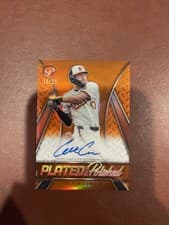2025 Topps Pristine Plated and Polished Autographs Colton Cowser #PAPAV-CC card