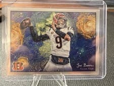 2025 Topps Cosmic Chrome Stars in the Night Joe Burrow #STN-13 card
