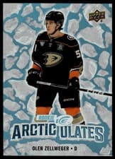 2024-25 Upper Deck Ice Arcticulates Olen Zellweger #AT-54 card