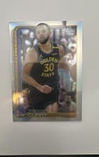 Stephen Curry 2025 Topps Chrome card