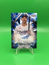 2025 Topps Chrome Update Sapphire Sapphire Selections Autographs Hyeseong Kim #SSA-HK card