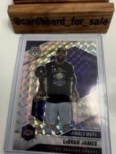 LeBron James 2020 Panini Mosaic card