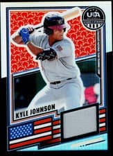 2025 Panini Stars & Stripes Signature Materials Kyle Johnson #SSM-KJ card