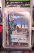 2024 Topps Signature Class Rookie Class Crystal Clear Autographs Malik Washington #RCC-MW card
