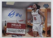 Emanuel Sharp 2024-25 Bowman University Chrome Campus Dorm Signatures card