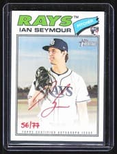 2026 Topps Heritage Real One Autographs Ian Seymour #ROA-IS card