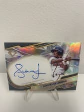 2025 Topps Diamond Icons Icons Chrome Autographs Andruw Jones #ACC-AJ