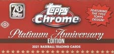 2022 2021 Topps Chrome Platinum Anniversary James McCann #458