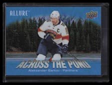 2024-25 Upper Deck Allure Across the Pond Aleksander Barkov #ATP-6 card