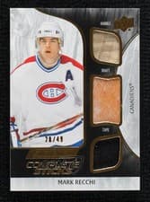 2024-25 Upper Deck Engrained Icons Complete Sticks Mark Recchi #CS-MR card