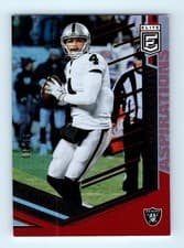 Derek Carr 2018 Panini Donruss Elite card