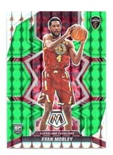 Evan Mobley 2021 Panini Mosaic card