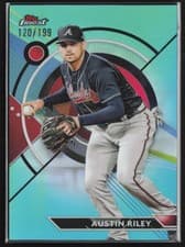 Austin Riley 2023 Topps Finest card