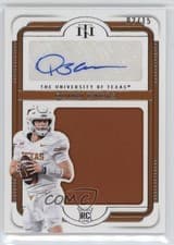 2025 Panini National Treasures Collegiate Rookie Signatures Quinn Ewers #1 card