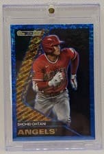Shohei Ohtani 2023 Topps Update Black Gold card