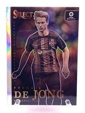 Frenkie de Jong 2022 Panini Select La Liga Artistic Impressions card