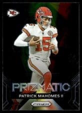 Patrick Mahomes II 2023 Panini Prizm Prizmatic card