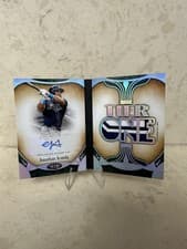2026 Topps Tier One Autographed Tier One Relics Die Cut Book Jonathan Aranda #ARDB-JA card