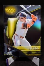 2026 Topps Chrome Black Base Set Drew Gilbert #174 card