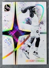 2024-25 Panini Silhouette White Night Anthony Edwards #25 card