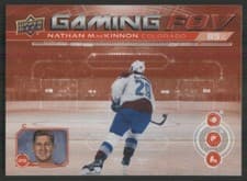 Nathan MacKinnon 2024-25 Upper Deck Gaming FOV card