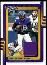 2025 Donruss Donruss Threads Justin Jefferson #DTH-JJN card