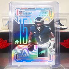 2025 Score Top 100 Jalen Hurts #15 card