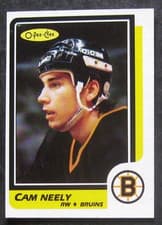 Cam Neely 1986 O-Pee-Chee card