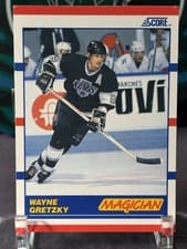 Wayne Gretzky 1990 Score card