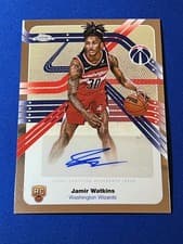 2025-26 Topps Chrome Next Stop Signatures Jamir Watkins #NS-JW card