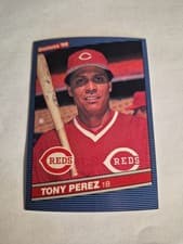 Tony Perez 1986 Donruss card