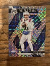 Drake Maye 2025 Panini Mosaic card