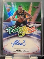 2025-26 Topps Chrome Future Stars Autographs Micah Peavy #FS-MP card