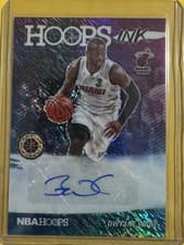 Dwyane Wade 2019 Panini Hoops Premium Stock Hoops Ink card