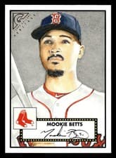 Mookie Betts 2018 Topps Gallery Heritage card
