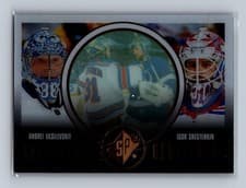 2024-25 SPx Excellence Redefined Andrei Vasilevskiy/Igor Shesterkin #EX-2 card