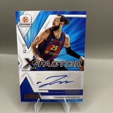 2025-26 Panini Contenders EuroLeague X-Factor Contenders Autographs Tornike Shengelia #26 card