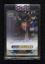 2024-25 Upper Deck Clear Cut Canvas Signatures Josh Doan #CS-JD card