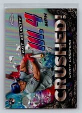 2024 Topps Chrome Update Crushed! Wyatt Langford #CR-25