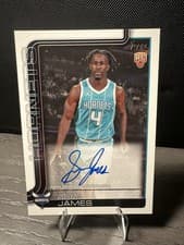 2025-26 Topps Flagship Real One Rookie Autographs Sion James #TFRR-SJ card
