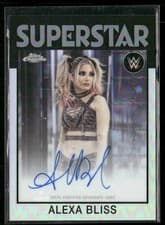 2026 Topps Chrome WWE 1986 Topps Autographs Alexa Bliss #86T-AB card