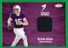 2026 SAGE Football Athlete Apparel Drew Allar #AA-DA card