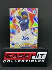 2025 Bowman Chrome Melt Mashers Autographs Kevin Alcántara #MMA-KA card